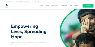 Charity Foundation - Web Development & SEO Case Study by IT Guru Solutions