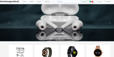 MobileGadgetsWorld - Web Development & SEO Case Study by IT Guru Solutions